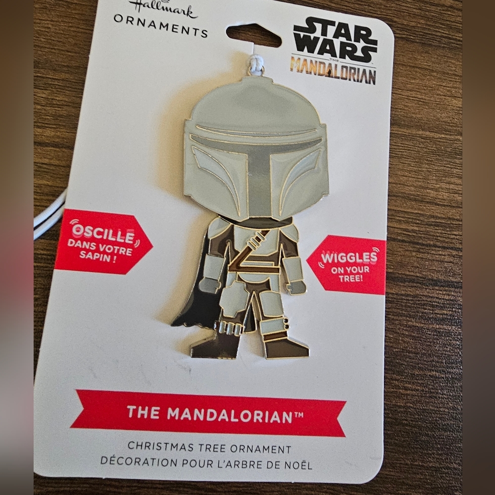 4/$10 Star Wars Mandalorian Hallmark Ornament Christmad Decor NEW